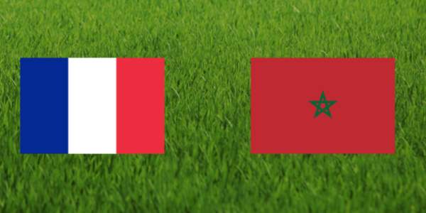 Demi-finale de football FRANCE/MAROC