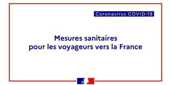Nouvelles mesures sanitaires - France
