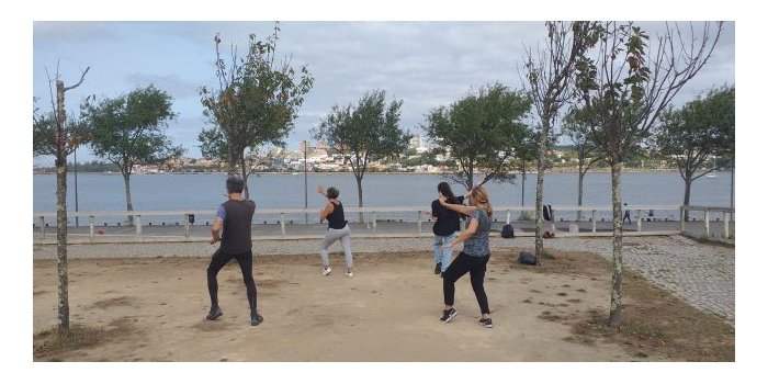 Tai-chi suivi de la visite réserve naturelle de l'estuaire du Douro