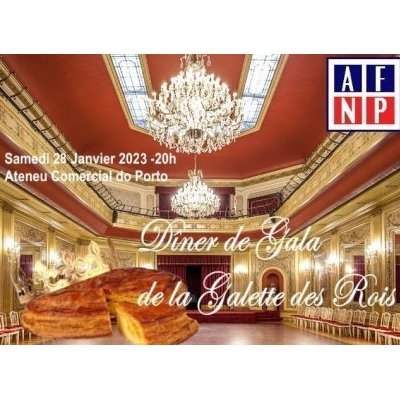 Dîner de Gala de la Galette des Rois de l'AFNP, samedi 28 janvier 20h