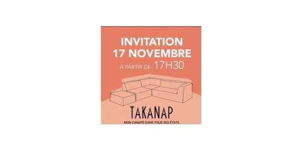 Invitation Showroom TAKANAP 