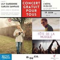 Concert gratuit - Fête de la musique 2022 au MOUCO avec Lily Dadenne