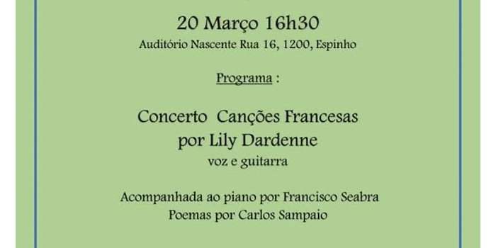 Concert gratuit voix et Guitare de Lily Dardenne