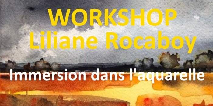 Workshop Immersion dans l'aquarelle - Lili Rocaboy 