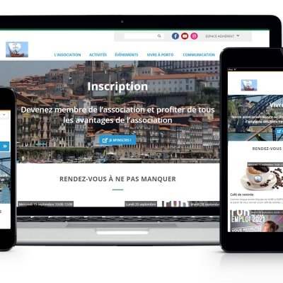 Nouveau site internet de l'association