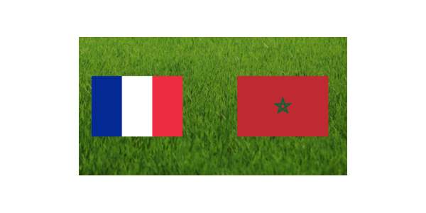 Demi-finale de football FRANCE/MAROC