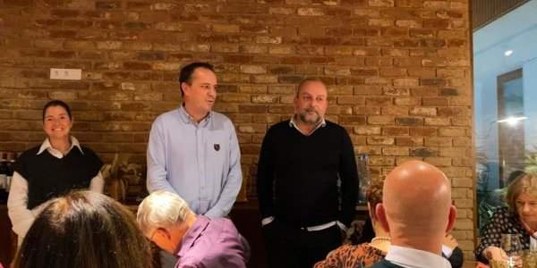 Retour d'image Dîner au Mouco le 10 novembre 