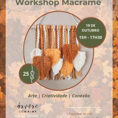 Worshop de macramé chez "Arvore com alma"