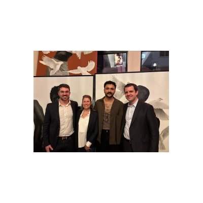 Superbe vernissage de la Tilsitt Gallery au Scarlett