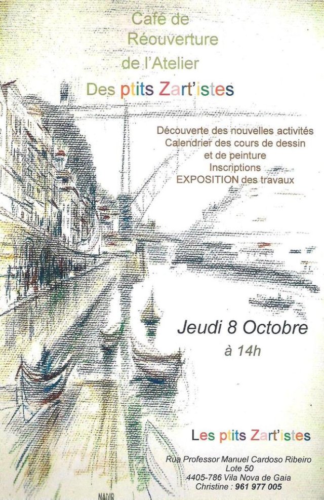 Café de Réouverture de l'Atelier des ptits Zart'istes